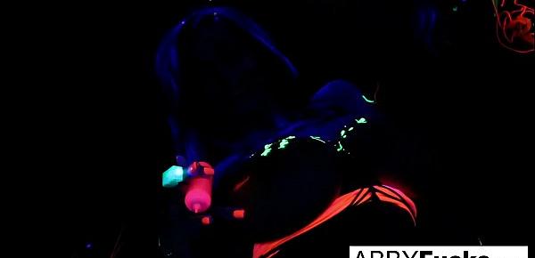  Black Light Rainy Night with Abigal Mac & Ava Addams